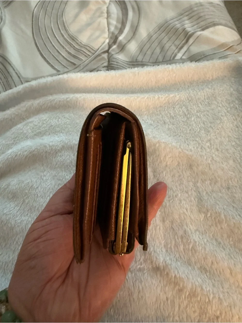Louis Vuitton Vintage French Kisslock wallet monogram
